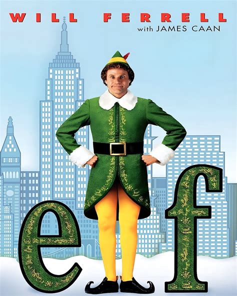 Elf Movie Poster Will Ferrell Buddy Christmas 8 X 10 - Etsy