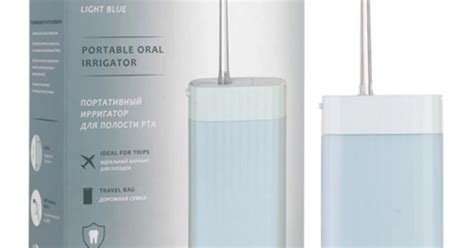 Новейшие компактные ирригаторы Revyline RL 410 Light Blue появились в ...