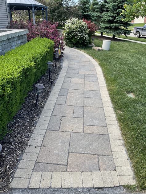 Brick Paver Walkway Installation - All Brick Design