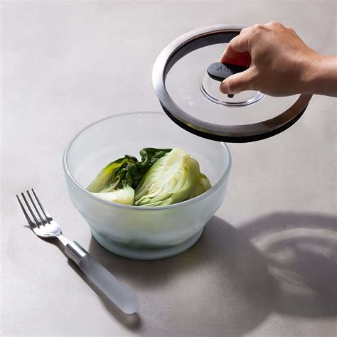 Microwave safe frosted borosilicate glass Anyday dishware - Medium dee ...