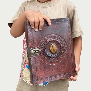 Buy Book of Shadows Leather Diary Handmade Travel Journal Grimoire ...