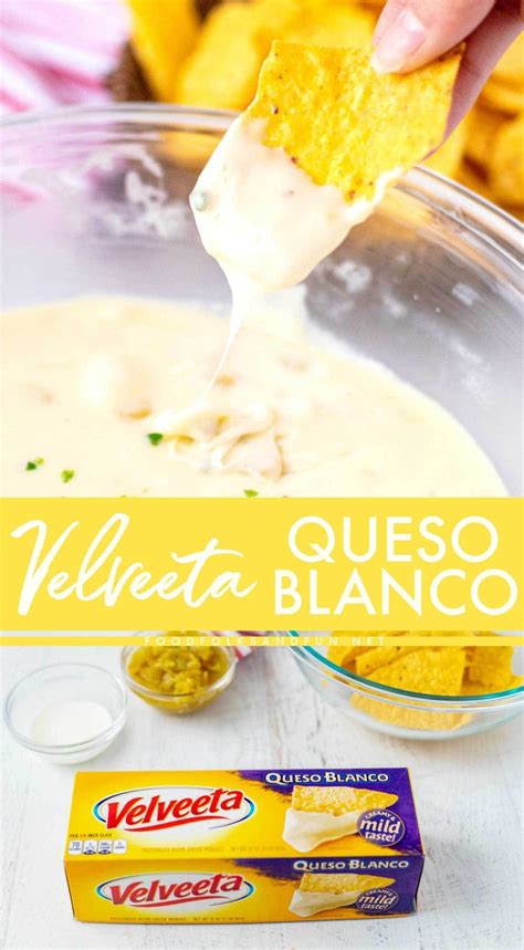 Velveeta queso blanco dip – Artofit