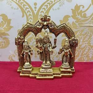 Buy RAMA METAL Brass MURUGAN Valli DEIVANAI Idols Online at Low Prices ...