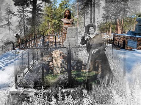 Calamity Jane at Wild Bill Hickok’s Grave - Deadwood, South Dakota ...