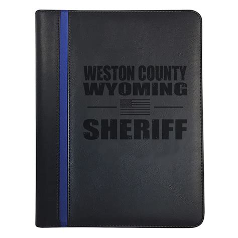 Buy Wyoming Weston County All Counties Deputy Sheriff Padfolio Notepad ...