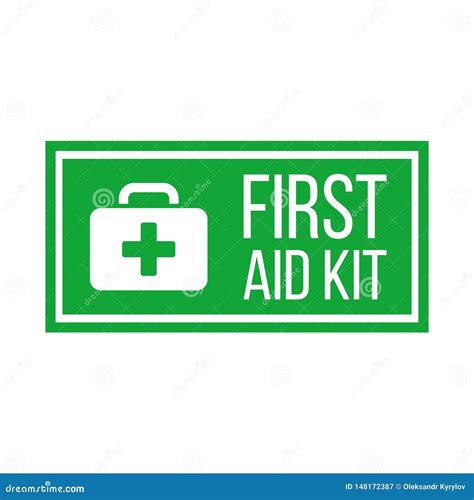 First Aid Box Sign 的图像结果