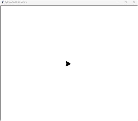 Different Shapes in Turtle Python 的图像结果