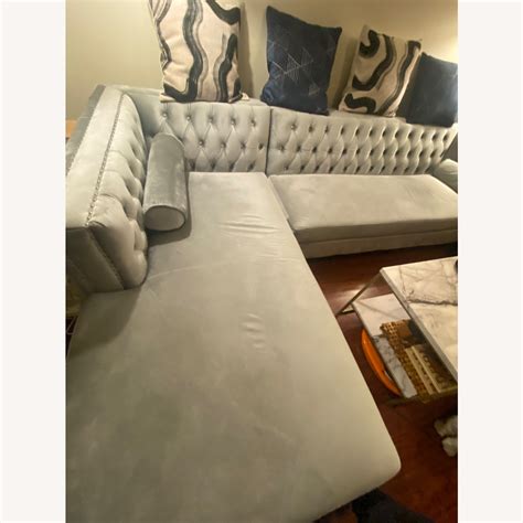 Grey Sectional Couch 的图像结果