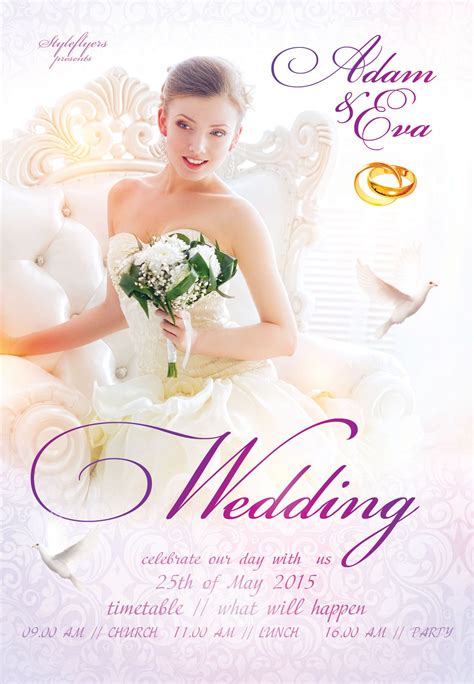 Wedding Flyer Template Free