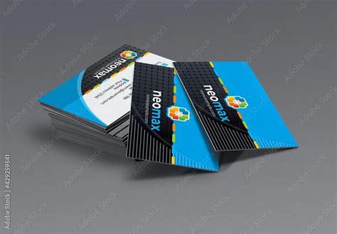 Creative Business Card Layout Stock Template | Adobe Stock