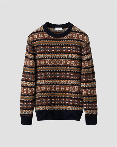 Wool Fair Isle Sweater - Eton