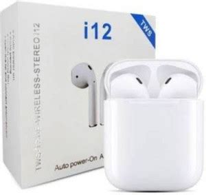 REAL NINE TZX_11463X_NEW i12 tws earpods Bluetooth Price in India - Buy ...