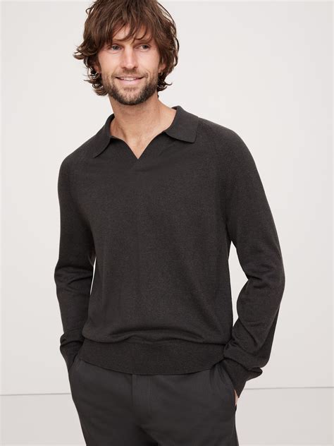 Johnny Collar Knit Polo | Banana Republic