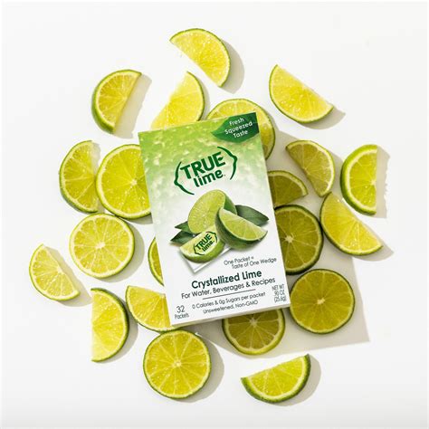 True Lime Packets | Crystallized Lime | Powdered Lime