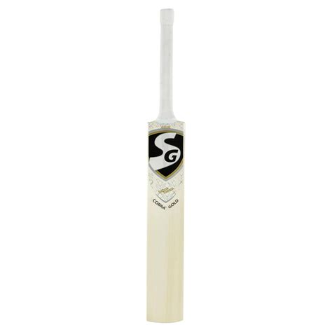 SG Cobra Gold Kashmir Willow Cricket Bat ( Size: Short Handle,Leather ...