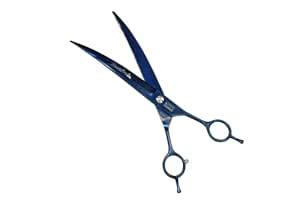 Aeolus Swan Curved Scissors for Pet Grooming, Stainless Steel Finished ...