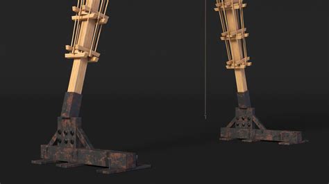 Wooden Art Statue Burning Man 3D model | 3D Molier International