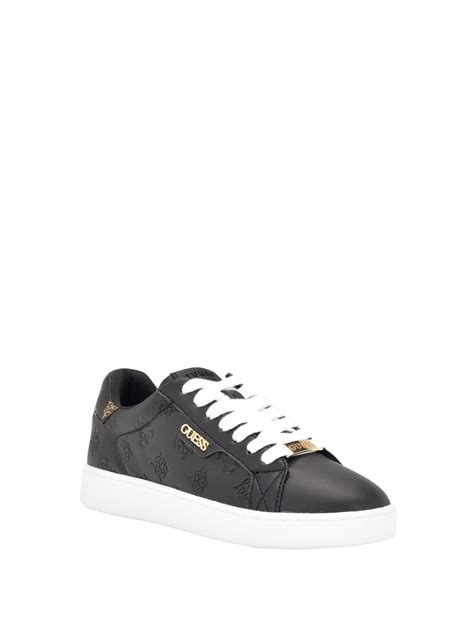 Renzy Debossed Logo Low-Top Sneakers - Guess
