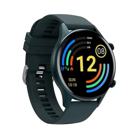 Titan Smart Pro- Smart Watch with Green Strap, Body Temperature Monito ...
