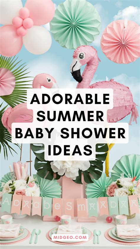 🎉 Adorable Summer Baby Shower Ideas: Themes, Decor, Food & Outfits for ...