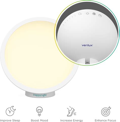 Verilux HappyLight Halo - Cordless LED Light Therapy India | Ubuy