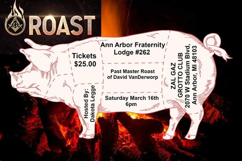 Past Master Roast of David VanDerworp, Zal Gaz Grotto Club, Ann Arbor ...