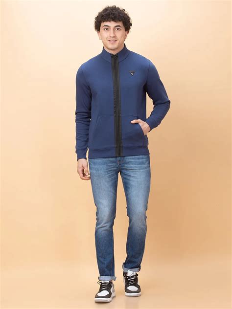 Being Human Mens-Top Sweatshirt Navy