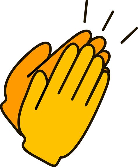 Free Clipart Of Hands Clapping