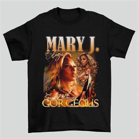 Mary J. Blige Good Morning Gorgeous Tour Shirt, Mary J. Blige Tour ...