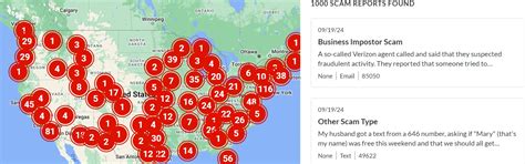 Image result for Scam Tracking Map