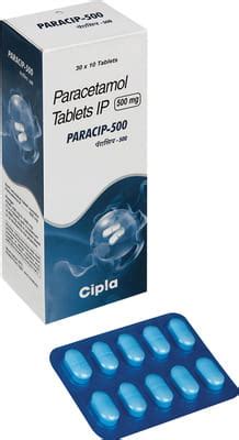 Paracip 500 Tablet: Uses, Side Effects, Price, Dosage & More Info ...