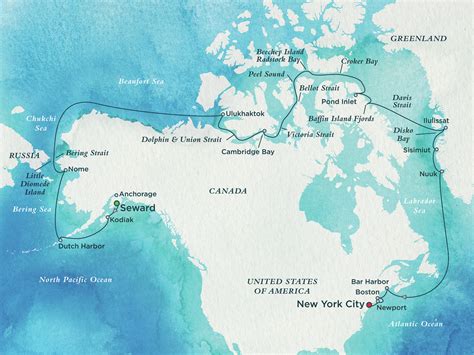 In Warmer Climate, A Luxury Cruise Sets Sail Through Northwest Passage ...