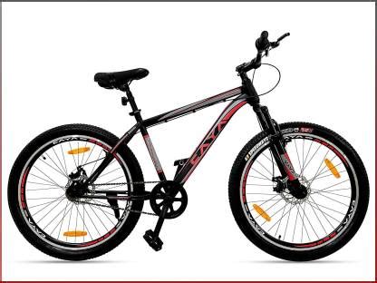 CAYA Fueled 26" Royal Matte Black Dual Disc, Double Wall Alloy Rims ...