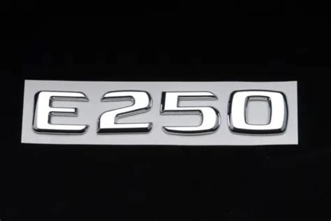 3amotor Chrome Rear Emblem Badge for Mercedes Benz E-CLASS India | Ubuy