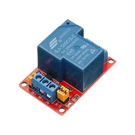 30A 1-Channel Relay With Optocoupler Isolation