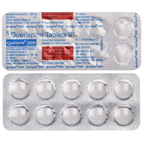 Qutipin 200 - Strip of 10 Tablets : Amazon.in: Health & Personal Care