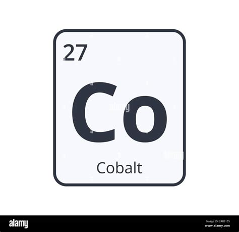 Cobalt Periodic Table Square