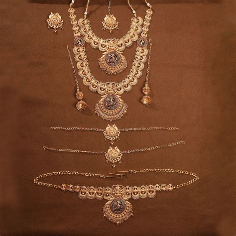 Antique Nakshi Full bridal set – Thenianantham