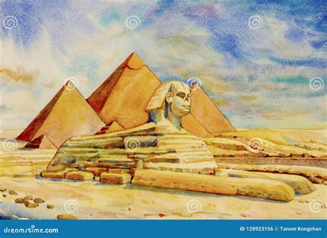 Egypt Pyramid Painting Stock Illustrations – 334 Egypt Pyramid Painting Stock Illustrations ...