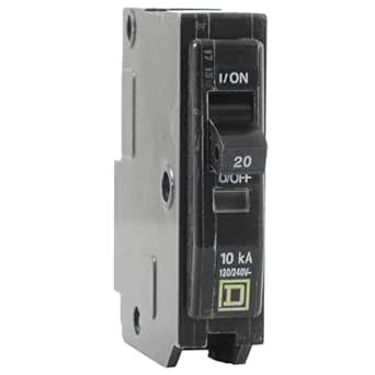 Your One Source QO120CP 20-Amp 1-Pole Plug-On Circuit Breaker : Amazon ...