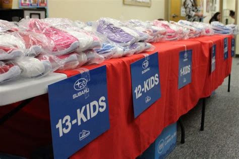 Subaru Loves To Help Kids Shoe Distribution, 10 Cold Spring Mnr ...