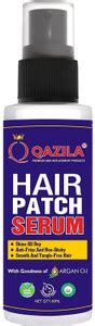 Qazila Hair Patch Serum| Soft & Shiny Patch Hair For A Full Day| 60 ml ...