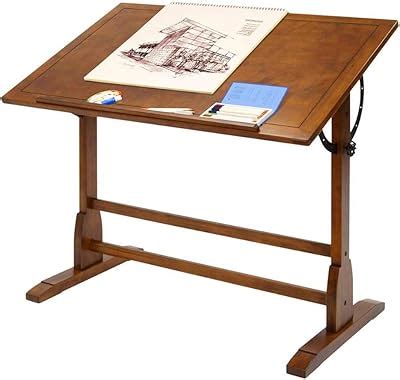 BS Architect Drafting Table Rustic Workostation Desk India | Ubuy