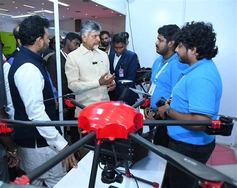 Naidu vows to promote drone industry, transform AP into drone hub