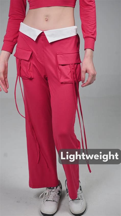 Red Nomad Cargo Pants – CAVA Athleisure Pvt Ltd