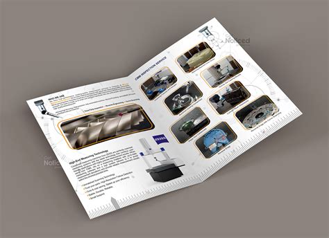 micron measurment systems brochure design | Getnoticed.co.in