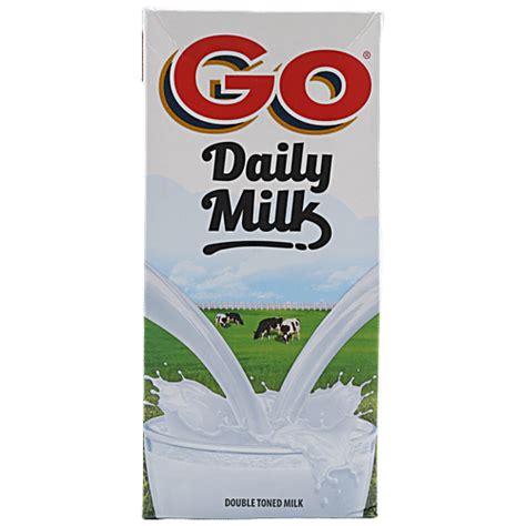 Buy Go Milk Double Toned 1 Lt Carton Online at the Best Price of Rs 66 ...
