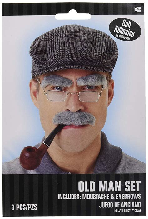 Old Man Facial Hair Set : Amazon.in: Toys & Games