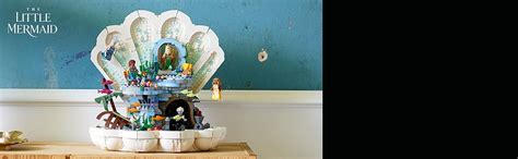 LEGO Disney The Little Mermaid Royal Clamshell 43225 Building Set ...