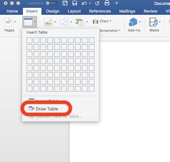How to Draw Table in Word Using Smart 的图像结果